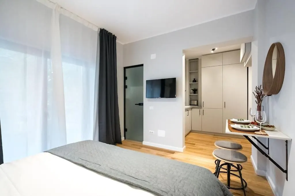 Amazing Terrace Bright Studio - Amzei Square Bucharest Romania