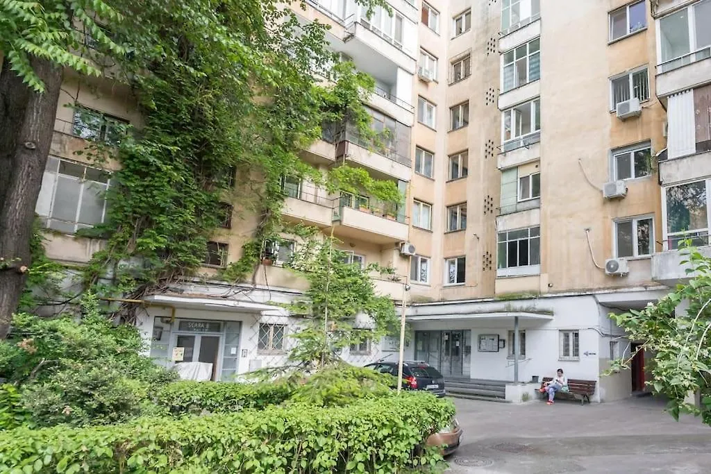 Amazing Terrace Bright Studio - Amzei Square Bucharest