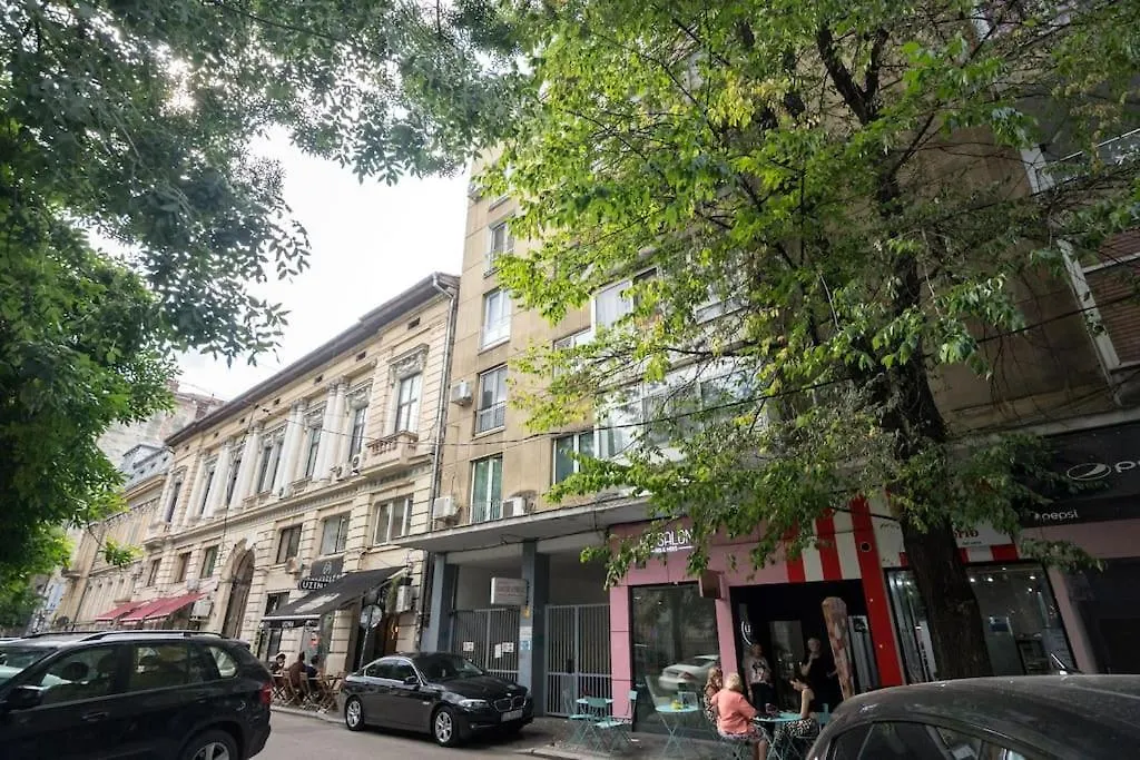 Apartment Amazing Terrace Bright Studio - Amzei Square Bucharest