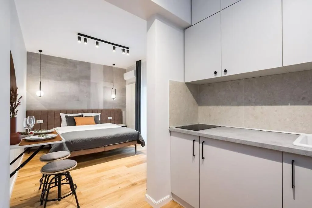 Apartment Amazing Terrace Bright Studio - Amzei Square Bucharest